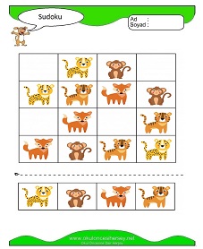 Sudoku Çocuk Bulmacaları